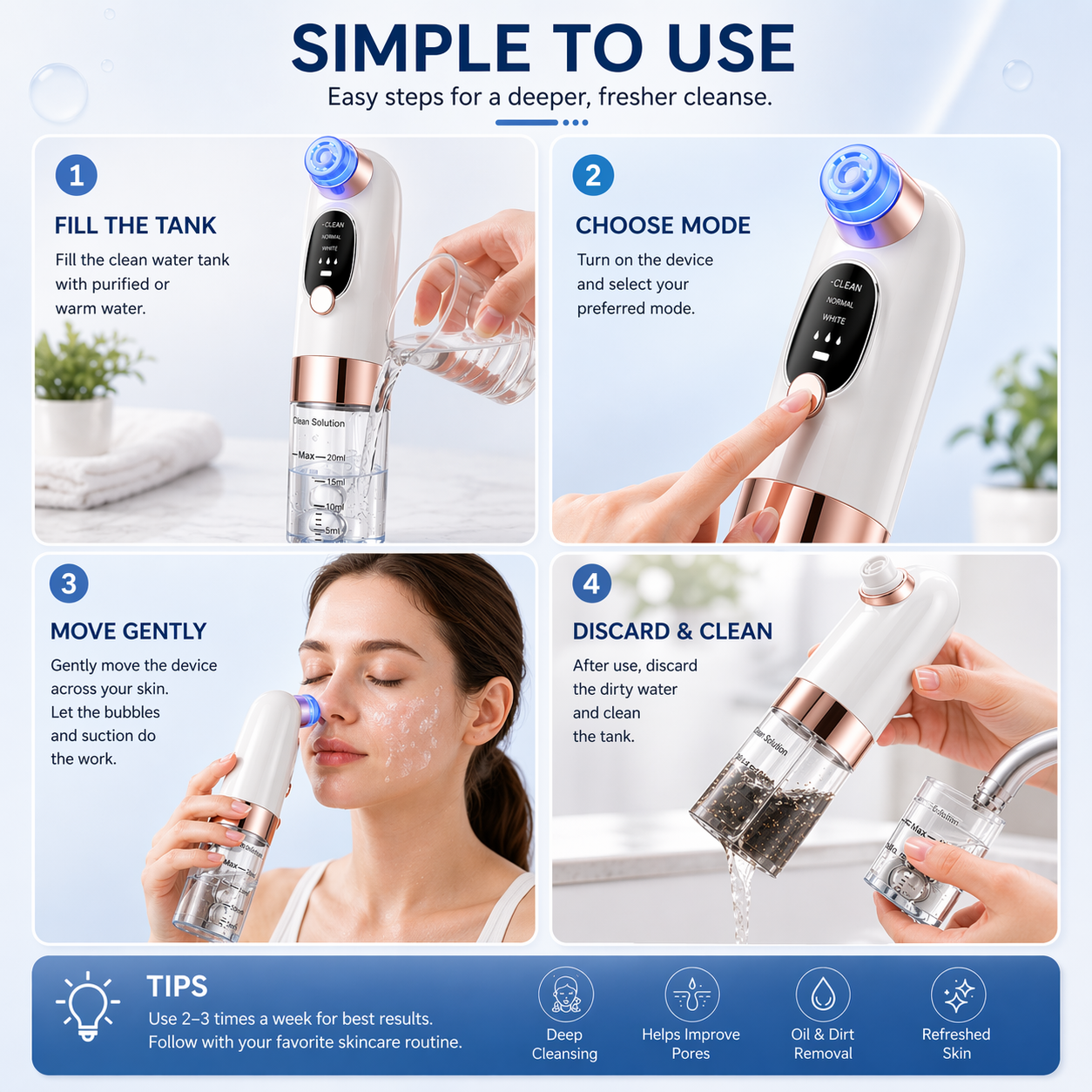 Hydra Bubble Skin Cleansing Device