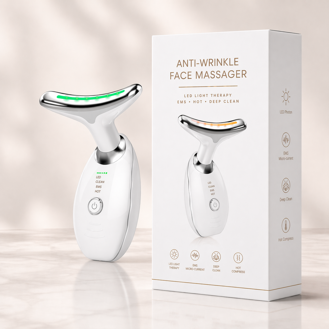 Anti-Wrinkle Face Massager & Sculpting Device